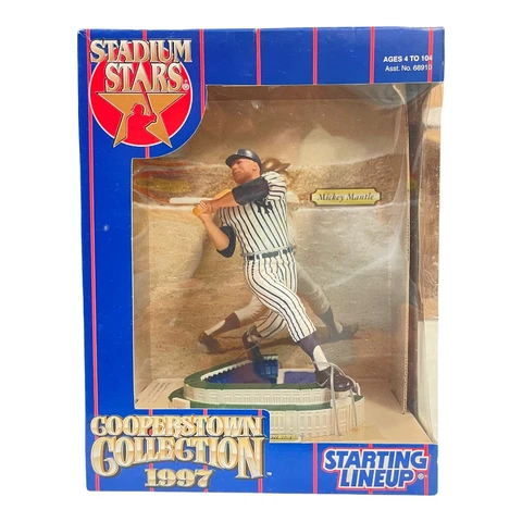 Starting Lineup Stadium Stars Cooperstown Collection Mickey Mantle NY Yankees Cover