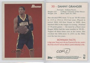2009-10 Bowman '48 Danny Granger #30