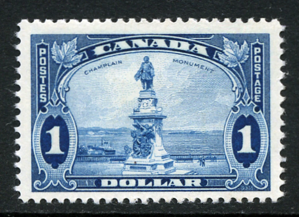 Canada, #227, $1.00 Champlain Monument - Image 1 of 1