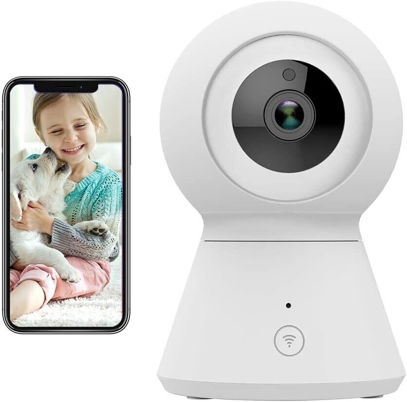 Yi FHD 1080p Smart Dome Camera Home Security IP Cam, Two-Way Audio/Night Vision