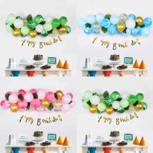 Birthday Balloon Garland, Balloon Garland Kit, Balloon Arch Kit - Picture 1 of 7
