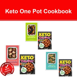 One Pot Ketogenic Diet Cookbook Books Quick Roasting Tin | Variation listing - Picture 1 of 6