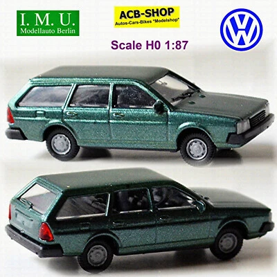 VW Passat B2 Variante 1981 - 1980-88 Tipo B2 Scuro Metallico 1:87 I. M. U.11023 - Immagine 1 di 4