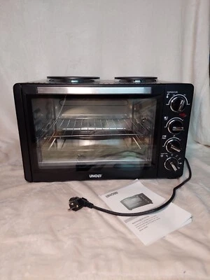 30l-Mini-Backofen mit 2 Herdplatten von Unold Modell 68885 - Bild 1 von 4
