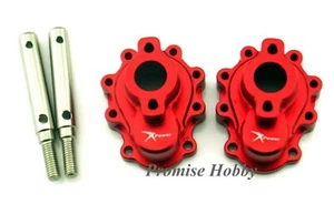 2 PIEZAS Cubierta de portal de nudillo de dirección de aleación CNC Traxxas TRX4 1/10 Coche sobre orugas a radiocontrol - Imagen 1 de 14