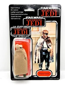 Vintage 1983 Star Wars Palitoy Prune Face Tri-Logo Sealed MOC Return of the Jedi - Picture 1 of 10