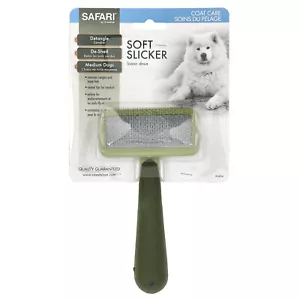 Soft Slicker Brush for Medium Dogs, 1 Brush - Picture 1 of 4