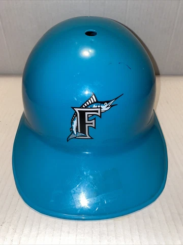Vintage Laich Florida Marlins Logo MLB Plastic Baseball Batting Helmet Replica Cover
