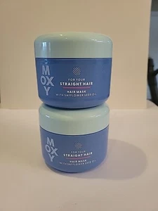 2(Two) MOXY Bath Body Works Hair Straight Masks With Safflower Seed Oils,6 oz ea - Picture 1 of 7