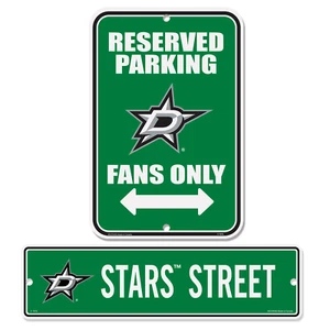 Dallas Stars Parking & Street 2 Pack Sign Set - Picture 1 of 1