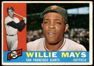 1960 Topps #200 Willie Mays - VG - Picture 1 of 2