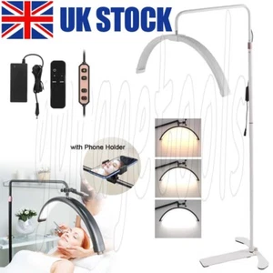 LED Half Moon Lash Light 36W Floor Lamp Dimmable Beauty Salon Eyelash Extensions - Picture 1 of 14