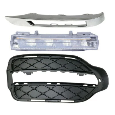 Right Front Fog Driving Light ASSY For Mercedes Benz X204 GLK350 2013-2015 3pcs - Image 1 of 4