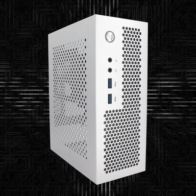 A09 Mini ITX Chassis HTPC Portable Computer Case Support PCIe 1 U Power Supply - Image 1 of 4