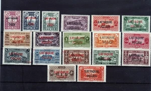 LATTAQUIE 1931 YVERT 1-19 ( NO 8 ) ; € 225,- MLH * - Bild 1 von 1