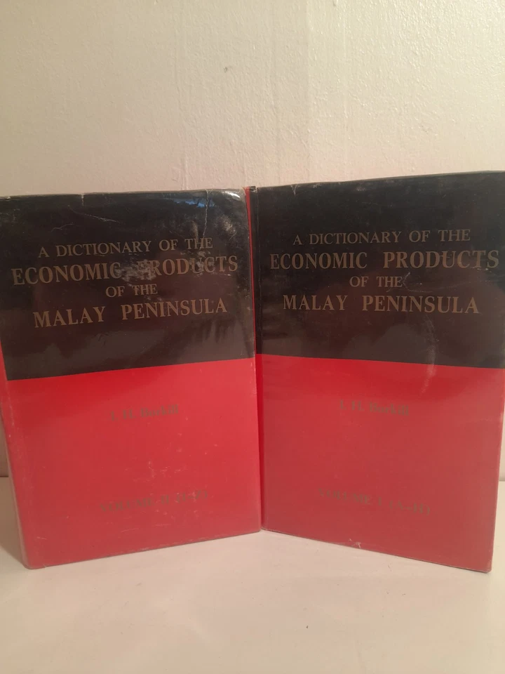 I. H. Burkill. Dictionary Of The Economic Products Of The Malay Peninsula. 1966  - Image 1 of 4