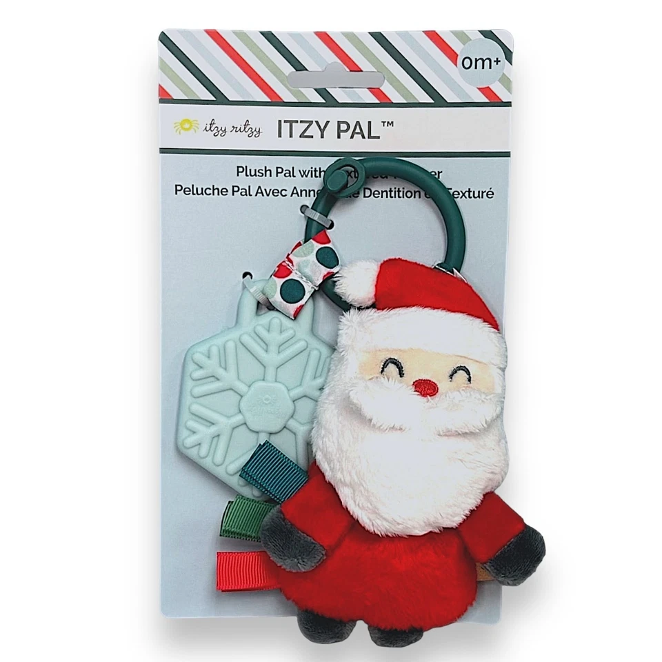 ¡NUEVO! Itzy Ritzy Santa Vacaciones Peluche y Mordedor Pal Navidad Bebé Juguete Foto 1 de 1