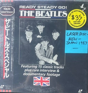 The Beatles Ready Steady Go! Laser Disc Rare - Foto 1 di 3