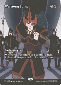 MTG Warstorm Surge (0038) *Non-Foil* Borderless Avatar TLE MT/NM Free Ship - Picture 1 of 2