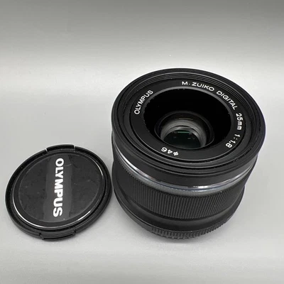 Olympus • M.Zuiko 25mm f/1.8 AF Lens • Black • Micro Four Thirds System - Image 1 of 4