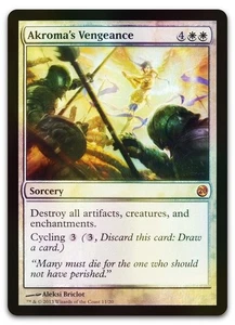 Akroma's Vengeance #11 (Foil) (NM) From the Vault: Twenty V13 Magic MTG - Picture 1 of 2