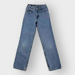 Medium Wash Vintage Levi’s 505 Jeans Size 10 Slim Orange Tab 23" Classic Fit - Picture 1 of 4