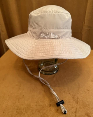 Salt Life Boonie Bucket Sombrero para el Sol OSFM Caqui Beige Cordón Playa Pesca Nuevo con Etiquetas Foto 1 de 4