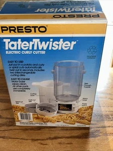 De colección Presto Tater Twister: Modelo 02930, Cortador Rizado de Patatas 1990 (Nuevo) - Imagen 1 de 6