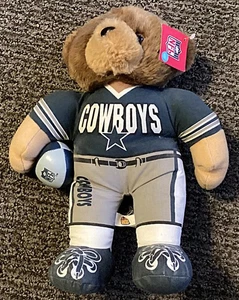 11 Zoll Dallas Cowboys Bär NFL ~ Plüschtier Stofftier mit Etikett - KOSTENLOSER VERSAND - - Bild 1 von 2