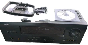 Denon AVR-1612  5.1 Ch HDMI Home Theater Surround Sound Receiver Bundle *TESTED* - Picture 1 of 23