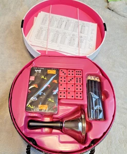 Hallmark Barbie 45th Anniversary Bunko Game Set 2004 Cards Dice Bell Complete - Picture 1 of 8