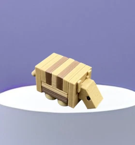 Minecraft Gürteltier, Figur Fidget Toy, 3D gedruckt - Bild 1 von 4