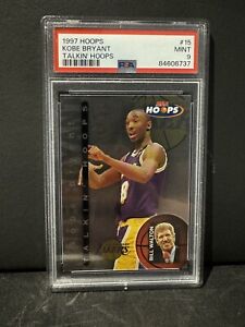 1997 Hoops Talkin Hoops Kobe Bryant PSA 9 #15 Lakers
