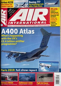 AIR INTERNATIONAL JUL 19 RAF ATLAS C1 NORWAY AW101 GULFSTREAM G550 ITALIAN FIREB - Bild 1 von 4