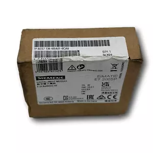 Siemens 6ES7136-6BA01-0CA0 Entrada Digital 6ES7 136-6BA01-0CA0 (Nuevo Precintado) B6 - Imagen 1 de 1