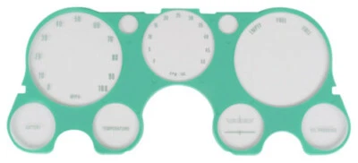 Lente medidor bisel instrumento tablero camión Chevy/GMC C10 67-72 con tacómetro sin aspiradora Foto 1 de 4