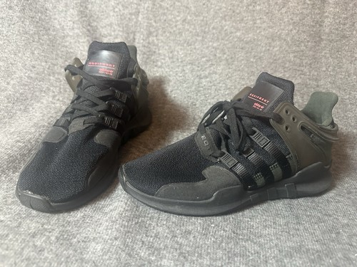 Scarpe Adidas Youth 6.5 Nero EQT Supporto ADV Basse Prestazioni Scuola Atletica