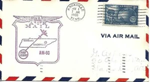 First Airmail Flight Knoxville TN November 1 1960 AAMC# 98W59 - Picture 1 of 1
