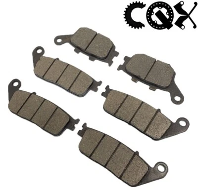 Front Rear Brake Pads for Honda VTX1300R 2005 2006 2007 2008 2009 - Image 1 of 3