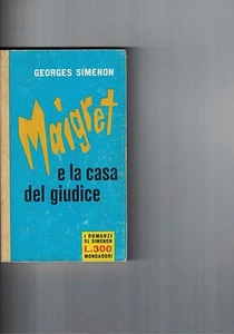 MAIGRET E LA CASA DEL GIUDICE - G.SIMENON - 1961 - ARNOLDO MONDADORI - Picture 1 of 1