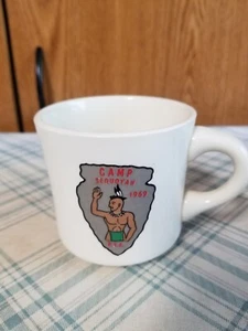 Vintage Camp Sequoyah 1969 Tasse Erie Pa - Bild 1 von 3