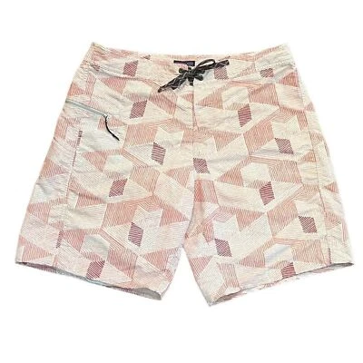 Шорты Patagonia Wavefarer мужские плавки размер 36 карман на молнии цвет лосося - Изображение 1 из 4