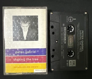 1990 Peter Gabriel Shaking The Tree Sixteen Golden Greats Taiwan Cassette Tape - Picture 1 of 23