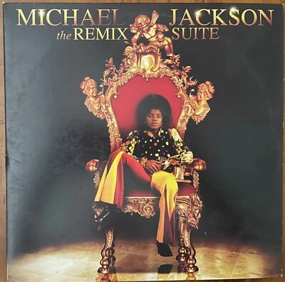 Michael Jackson The Remix Suite - Double Vinyl LP with Gatefold Cover FREE POST - Image 1 of 4
