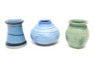 3 Künstler Keramik Vasen 70er Jahre