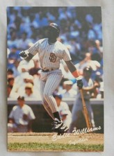 1991 Smokey the Bear Eddie Williams San Diego Padres 3.75x5.75 Post Card