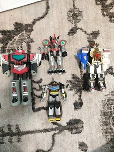 Figura de acción Power Rangers Time Force Q-Rex Megazord (Bandai 2001) Quantaaurus - Imagen 1 de 10