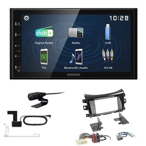 Kenwood 2DIN DAB+ Autoradio für Nissan NP300 Navara Pick-up ab 2016 piano - Bild 1 von 5