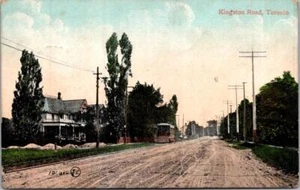 KINGSTON ROAD TORONTO SOUVENIR HCPC C1910 REF:ZFT 128 - Imagen 1 de 2