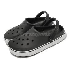 Crocs Off Court Clog Black White Men Unisex Slip On Casual Sandals 208371-001